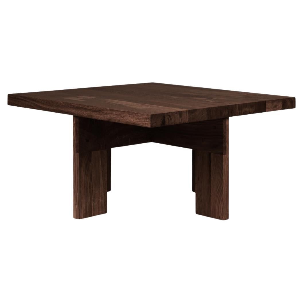 Pre-owned Frama Contemporary Coffee Table 'farmhouse' By , Dark Oak, Square In Brown