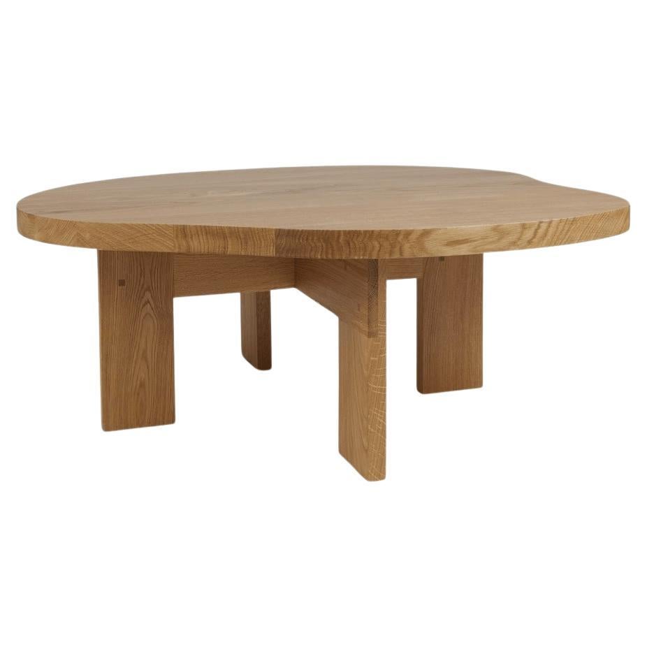 Pre-owned Frama Contemporary Coffee Table 'farmhouse' By , Natural Oak, Pond In Brown