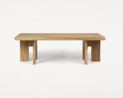 Zeitgenössischer Couchtisch 'Farmhouse' von FRAMA, Eiche Natur, rechteckig