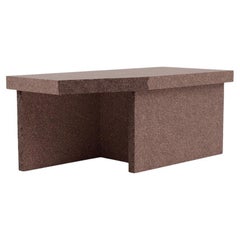 Mesa de centro contemporánea "Kern" de Monica Förster X Fogia, Terracota marrón