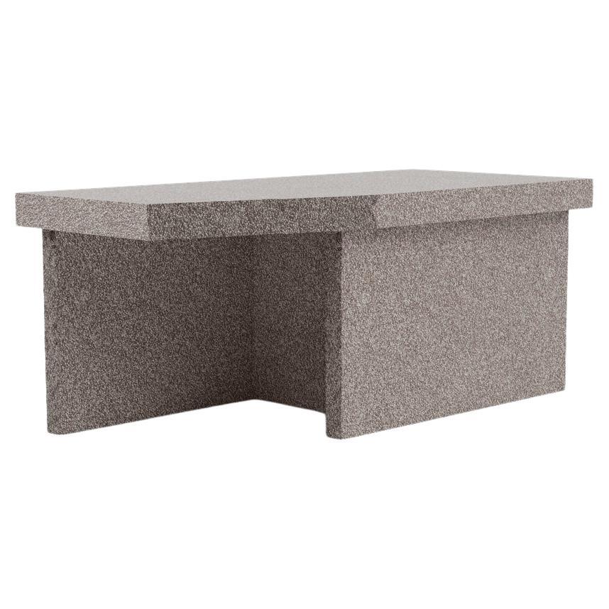 Zeitgenössischer Couchtisch 'Kern' von Monica Förster X Fogia, Grau