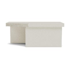 Contemporary Coffee Table 'Kern' by Monica Förster X Fogia, White