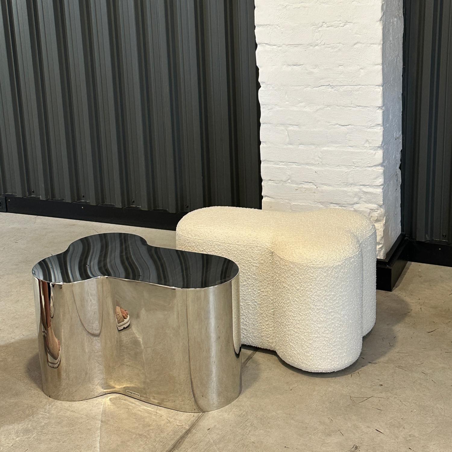 Table basse contemporaine 'Lovedick SST' (Polished) par Oitoproducts en vente 1
