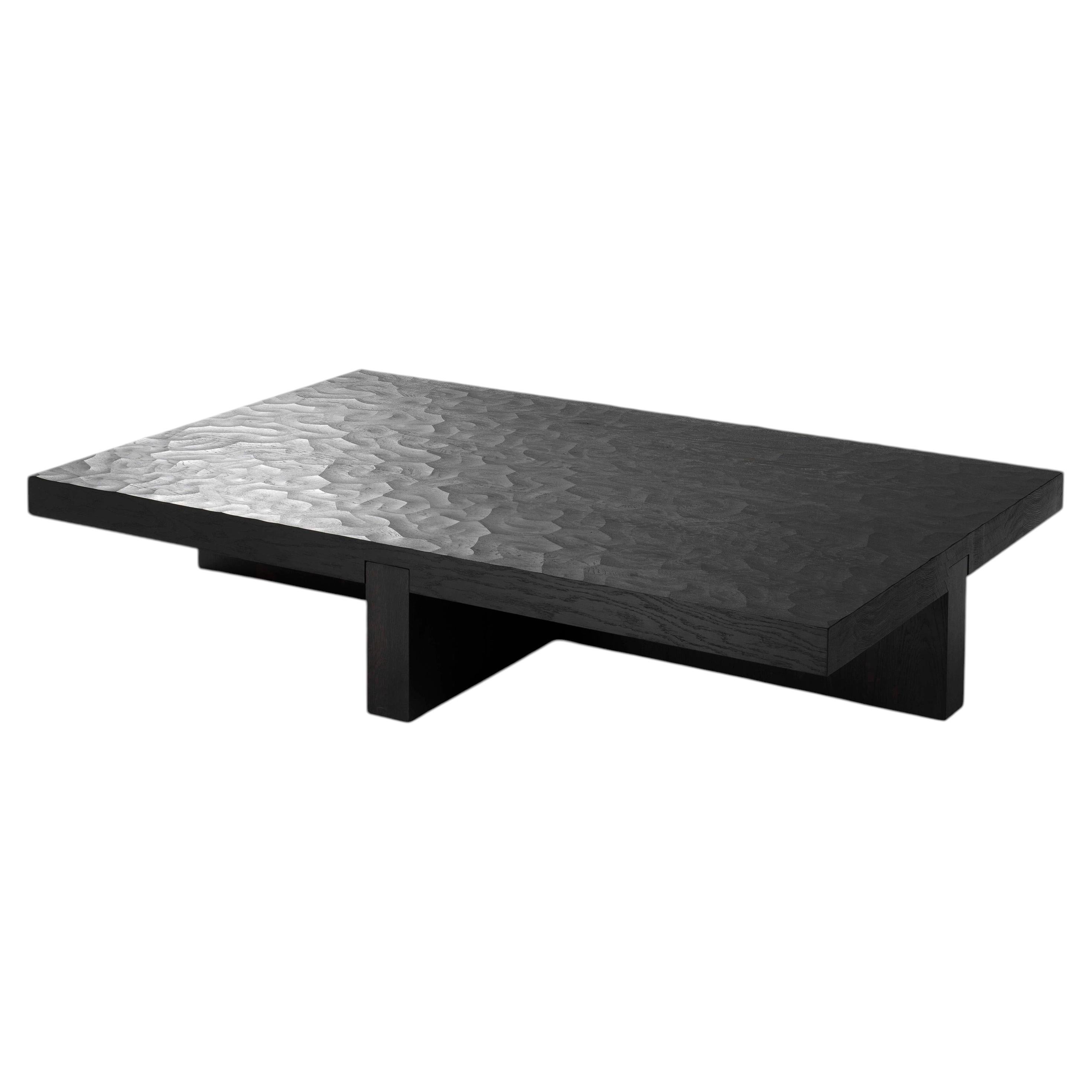 Contemporary Coffee Table 'Lowtide' by LINTELOO, Rectangular, 180-80, Anthracite