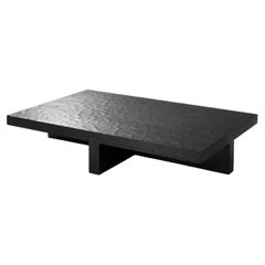 Contemporary Coffee Table 'Lowtide' by LINTELOO, Rectangular, 180-80, Anthracite