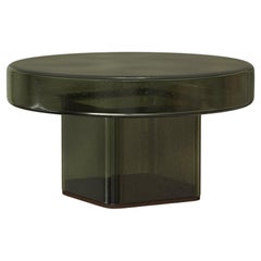 Contemporary Coffee Table 'Naked' by Norr11, Bottle Green