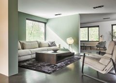 Contemporary Coffee Table 'San' by LINTELOO, Clay Green Oak