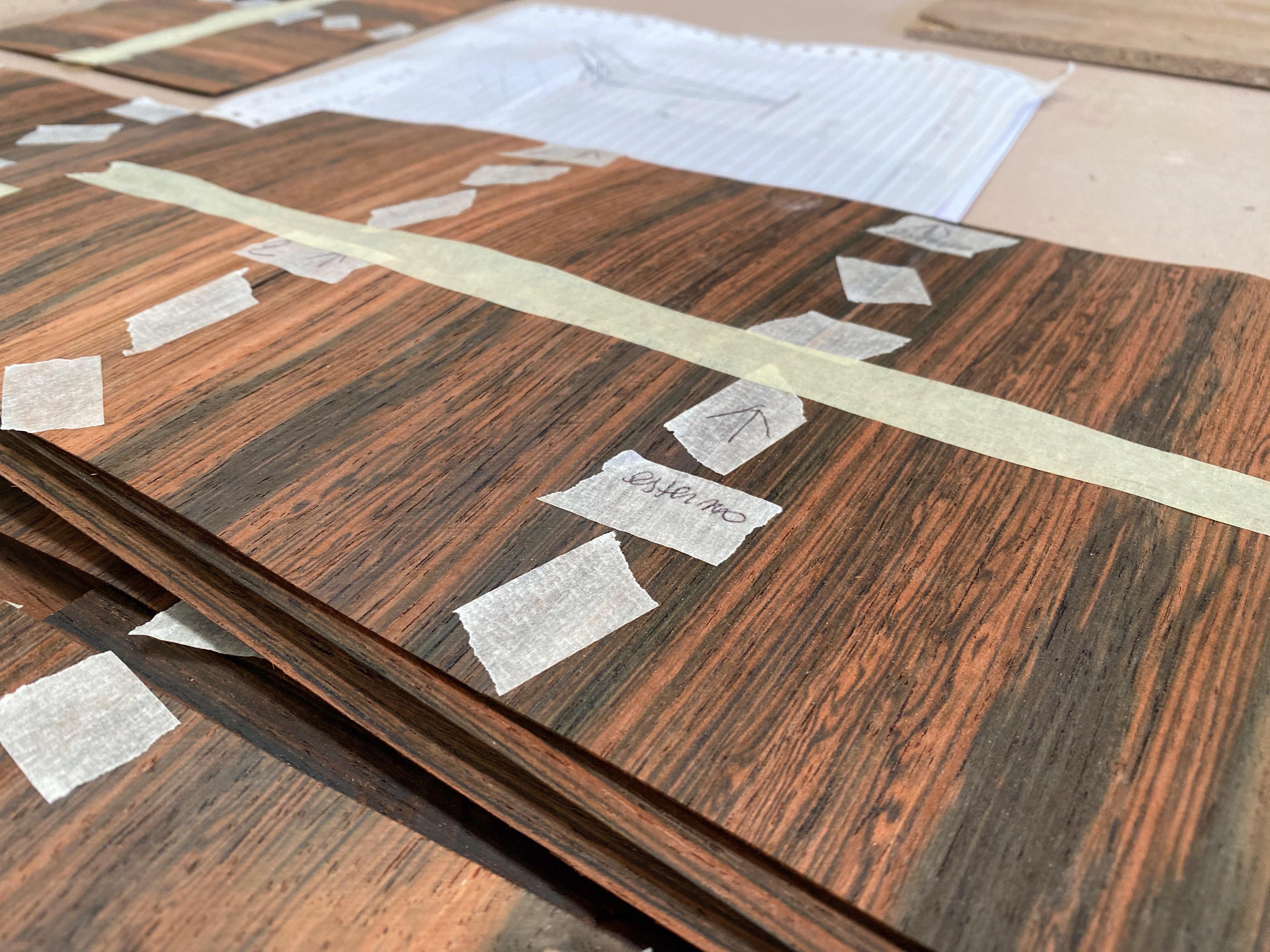 Contemporary Coffee Table Marzia Boaglio Living Room Coffee Table Walnut Wood Brown For Sale 8