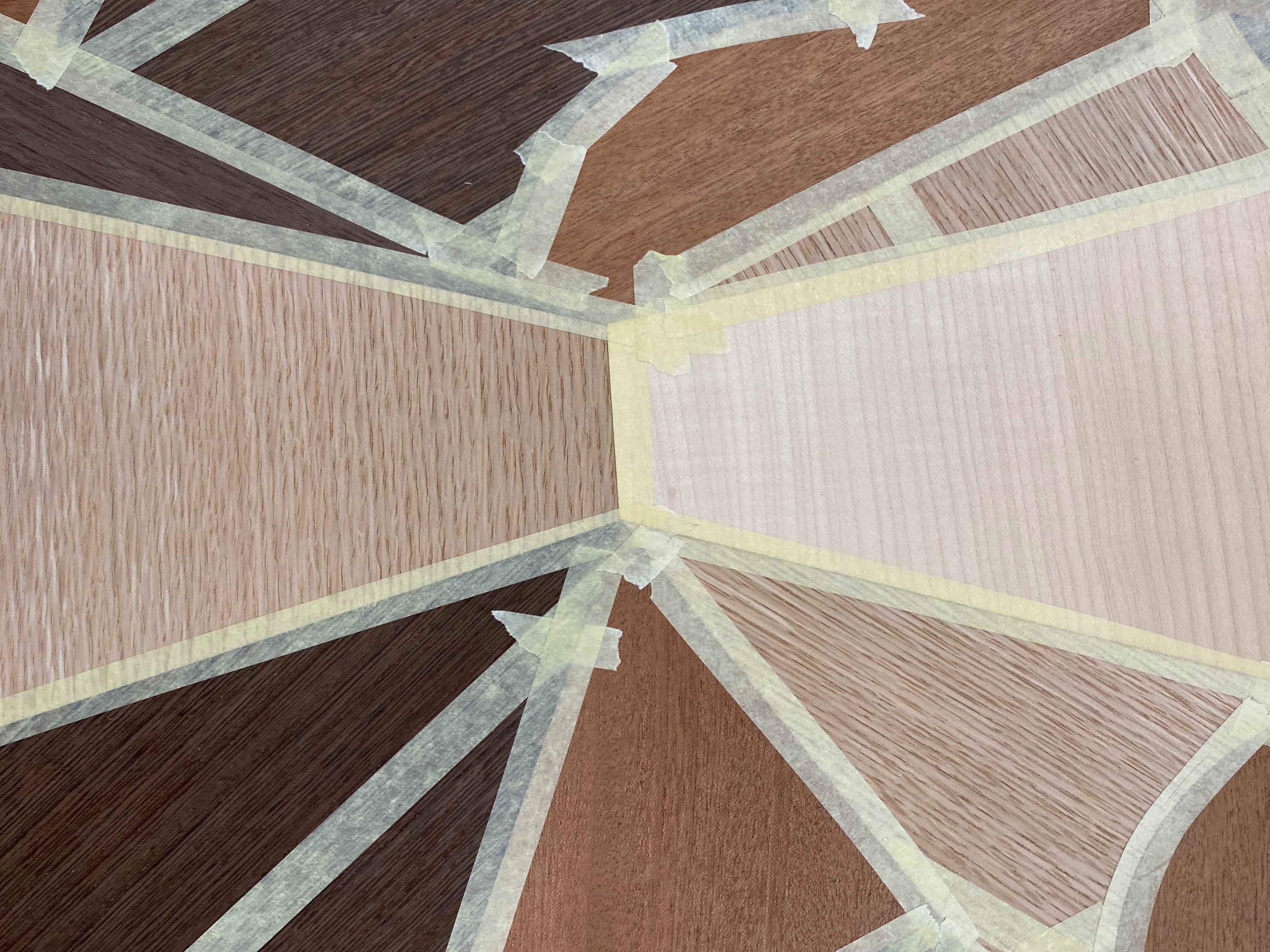 Contemporary Coffee Table Marzia Boaglio Living Room Coffee Table Walnut Wood Brown In New Condition For Sale In Torino, IT