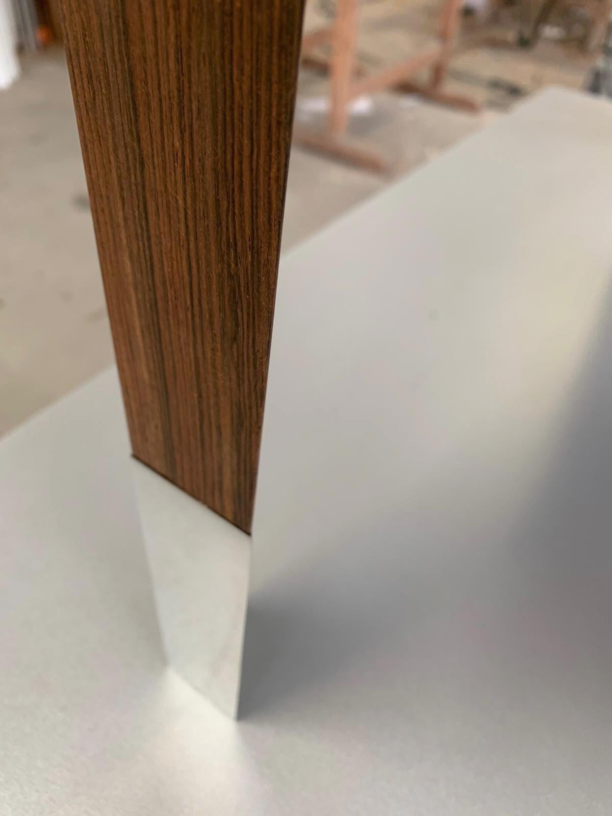 Contemporary Coffee Table Marzia Boaglio Living Room Coffee Table Walnut Wood Brown For Sale 1