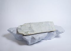 Contemporary Coffee Table with Marble, Studio Gert Wessels