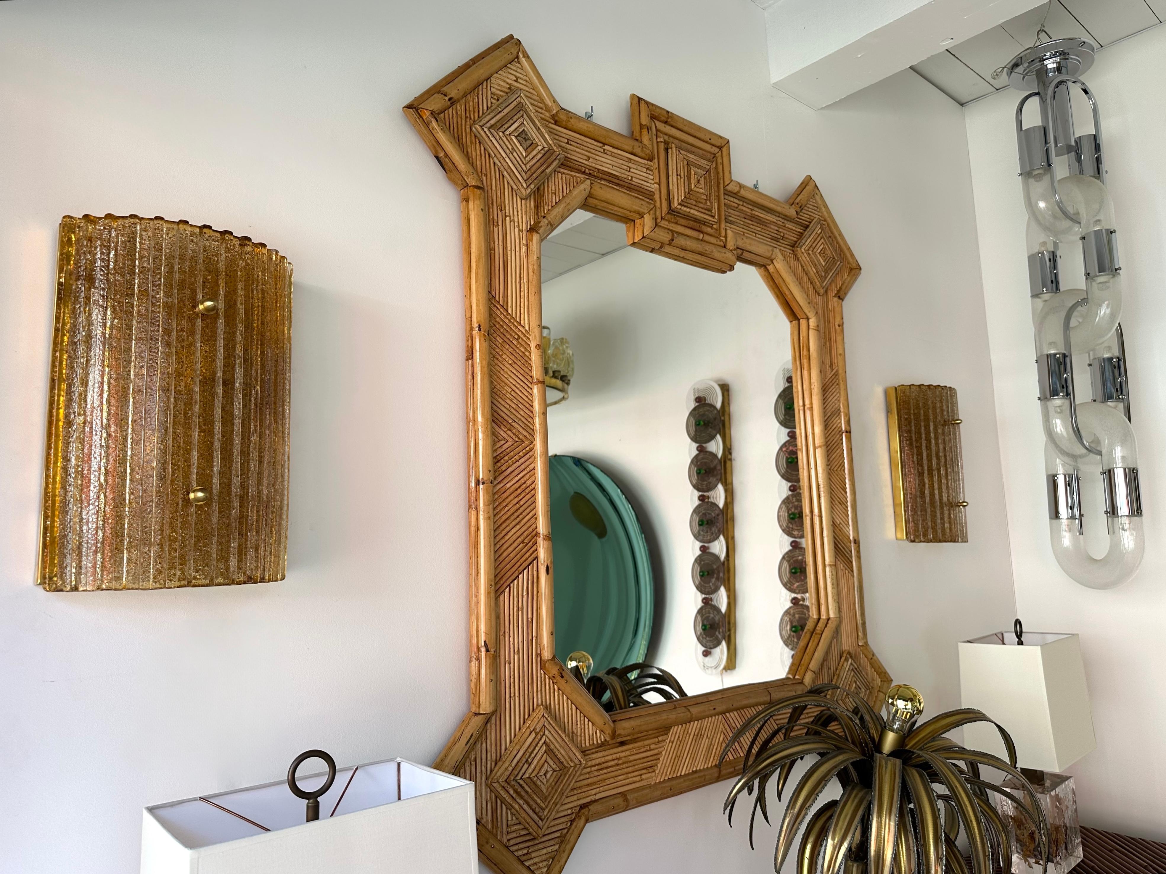 Lámpara contemporánea de cristal de Murano y latón Cola Gold Leaf Granita, Italia Siglo XXI y contemporáneo en venta
