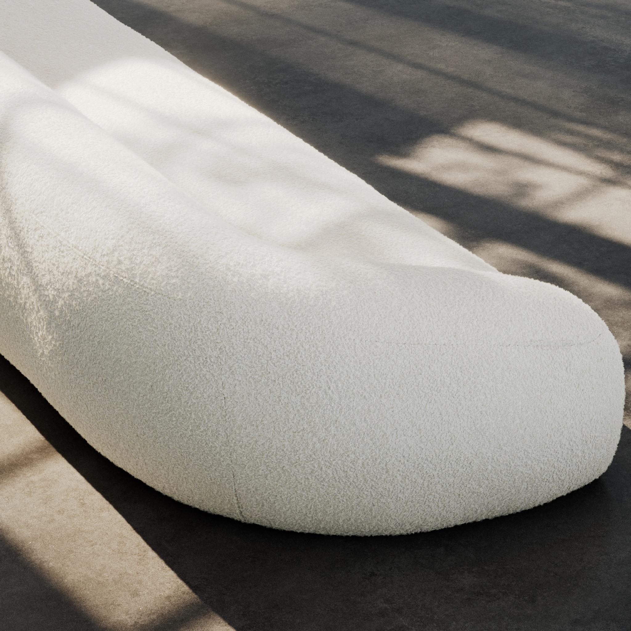 Contemporary Colar 2-Sitzer Sofa mit weicher Form im Angebot 8