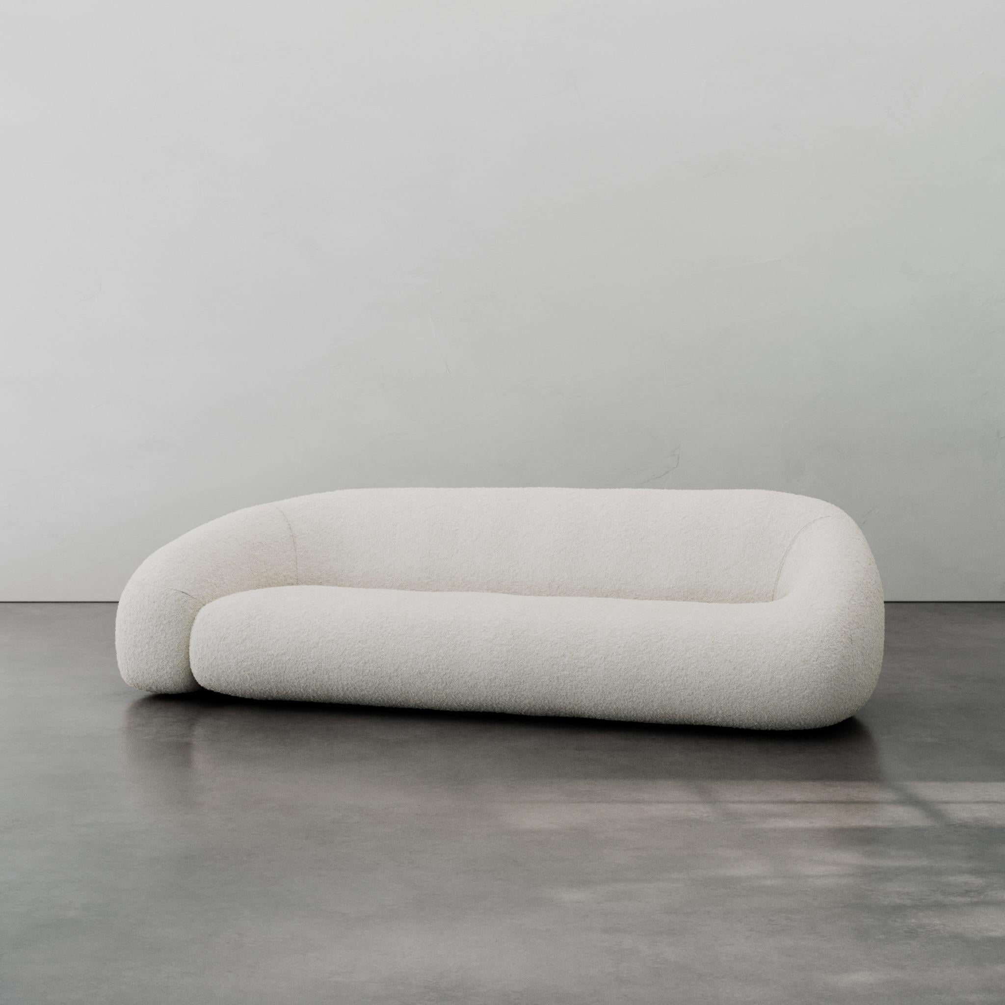 Contemporary Colar 2-Sitzer Sofa mit weicher Form (Italienisch) im Angebot
