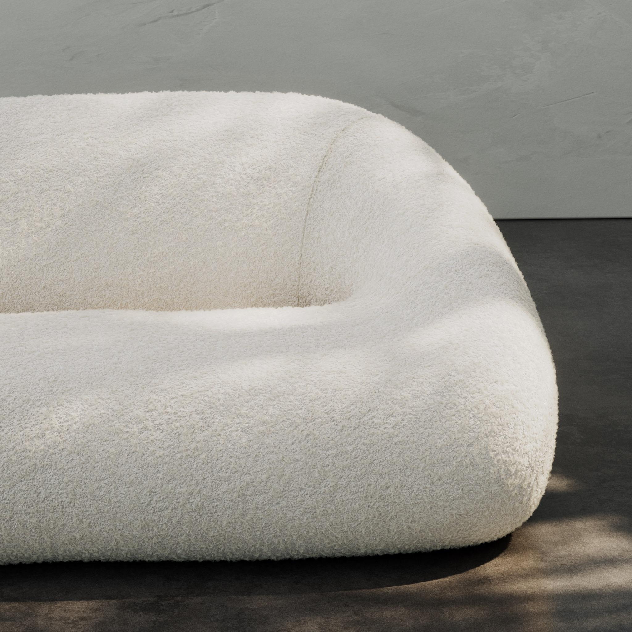 Contemporary Colar 2-Sitzer Sofa mit weicher Form im Angebot 2