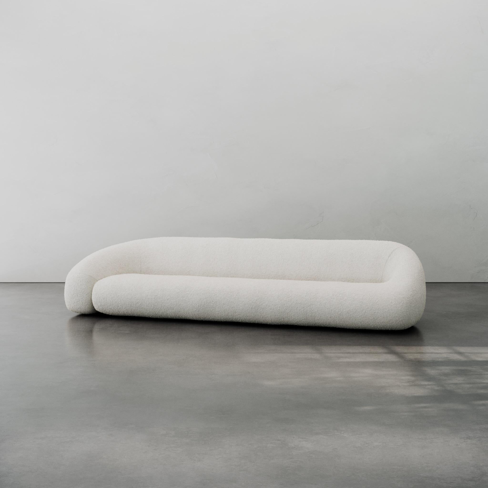 Contemporary Colar 3-Sitzer Sofa mit weicher Form (Italienisch) im Angebot