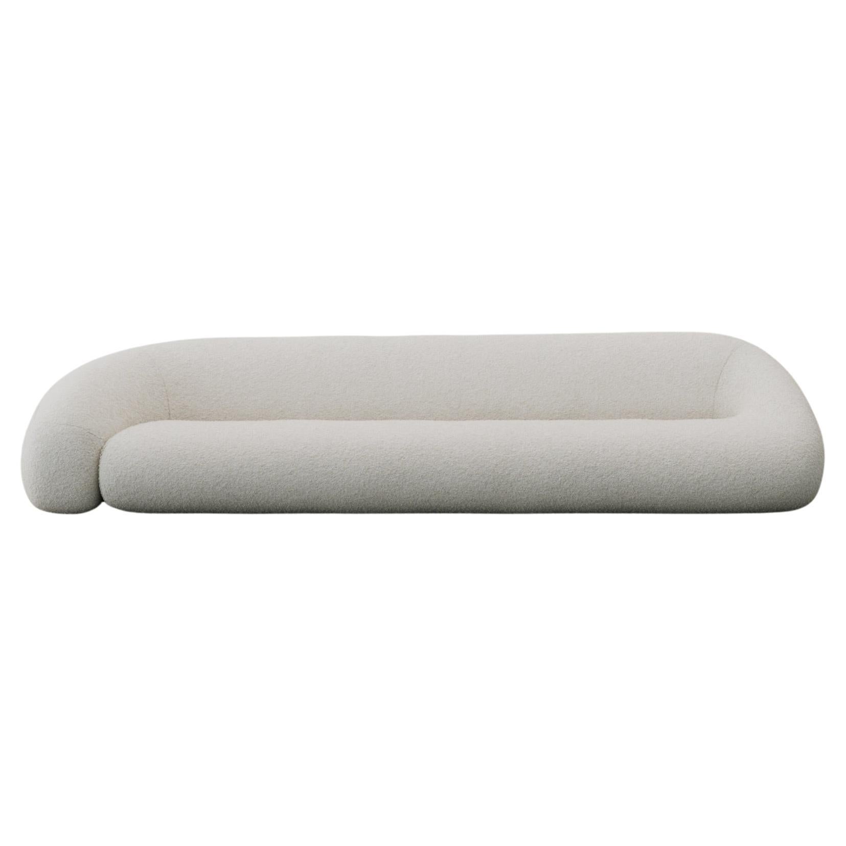 Contemporary Colar 3 seater sofa with soft shape