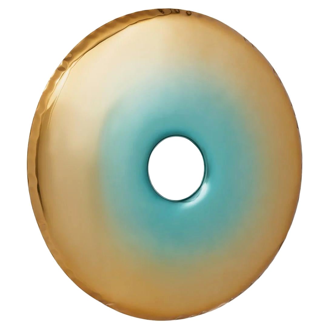 Zeitgenössischer farbiger Spiegel „Rondo 120“ Helix Nebula ST von Zieta im Angebot