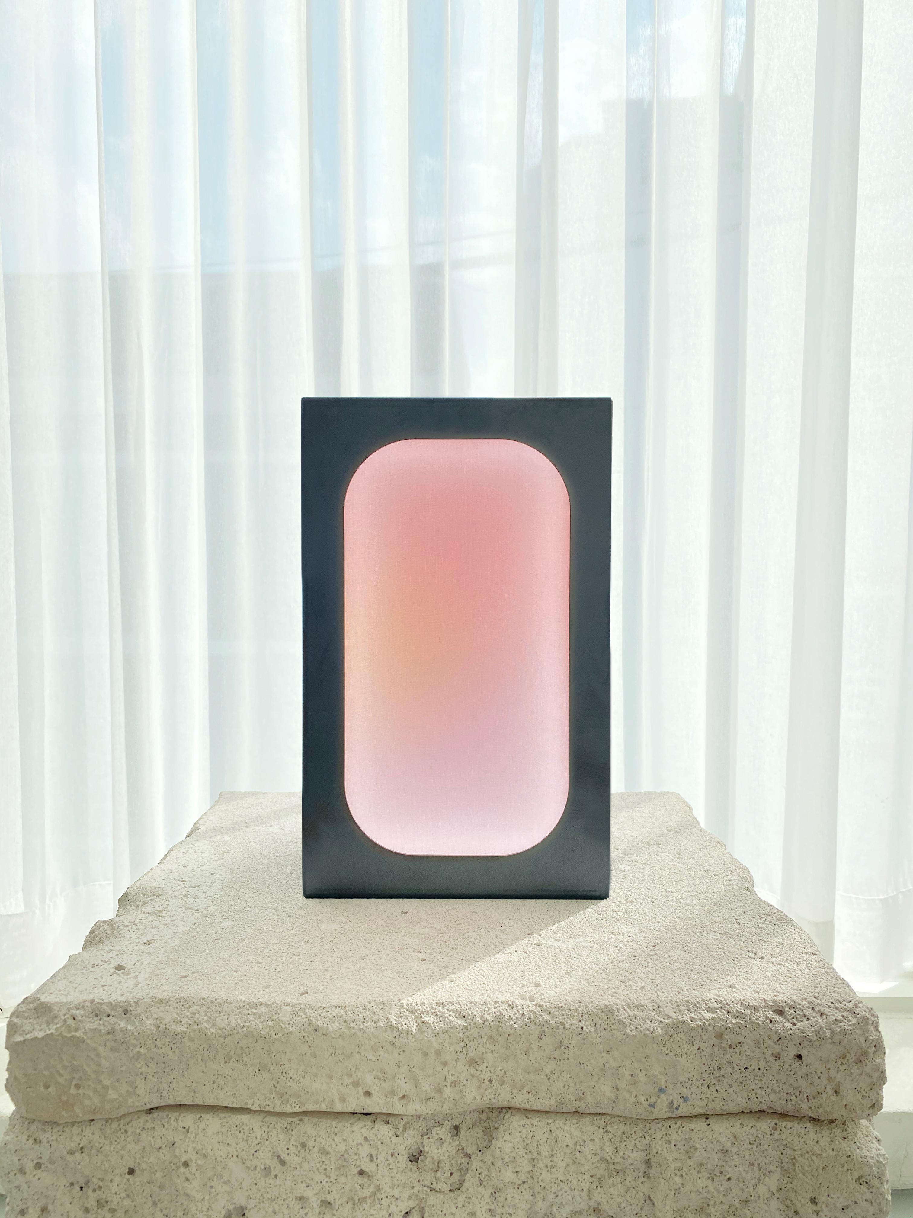 Modern Contemporary Colored Table Lamp,  Baechae Series by Atelier Jun For Sale