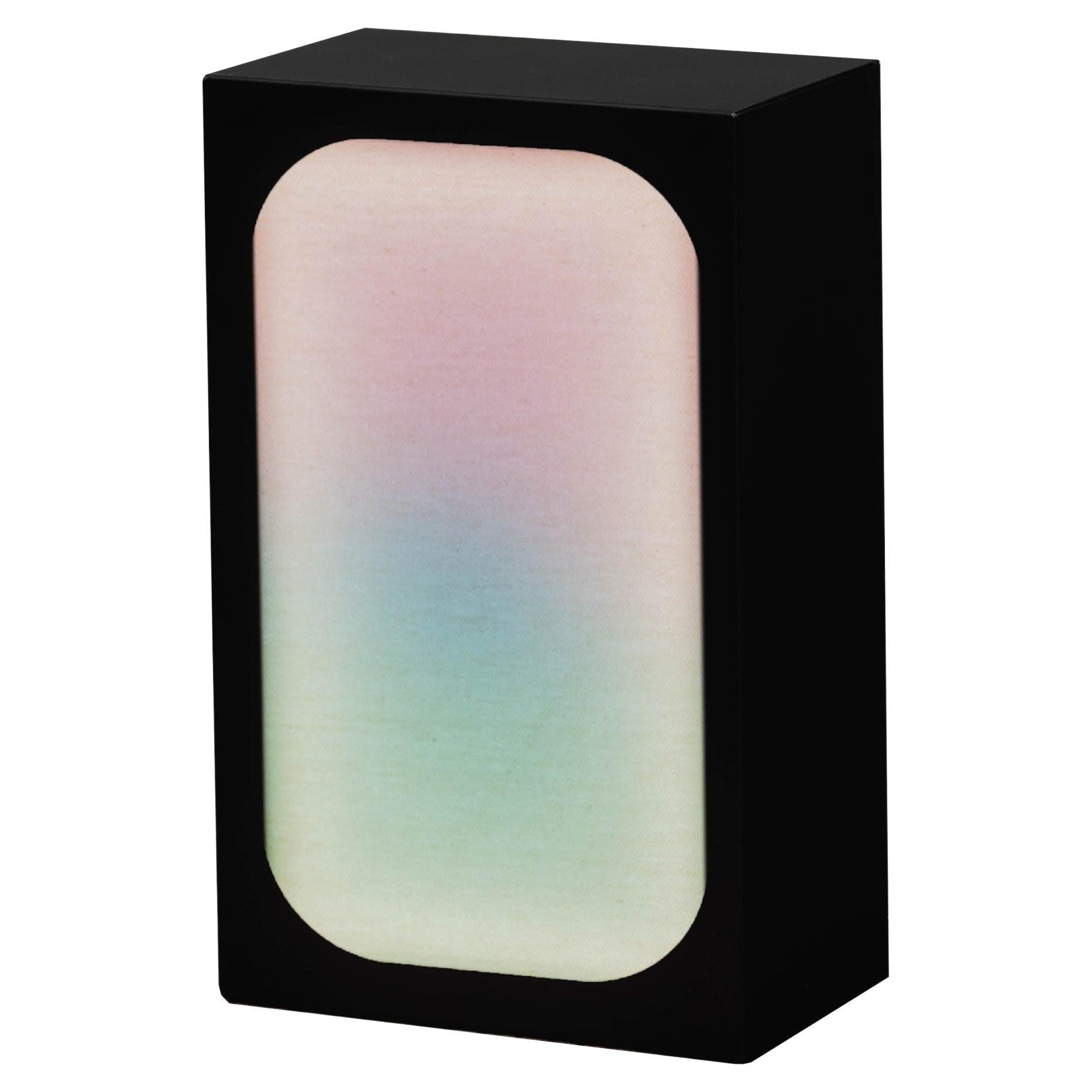 Contemporary Colored Table Lamp, Pink over Green, Baechae Series by Atelier Jun For Sale