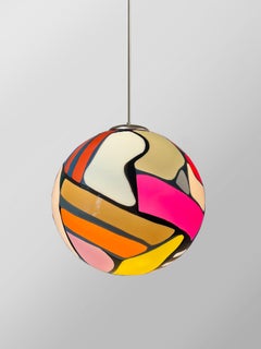 Contemporary Bunte Prisma Meta Pendelleuchte von Elyse Graham