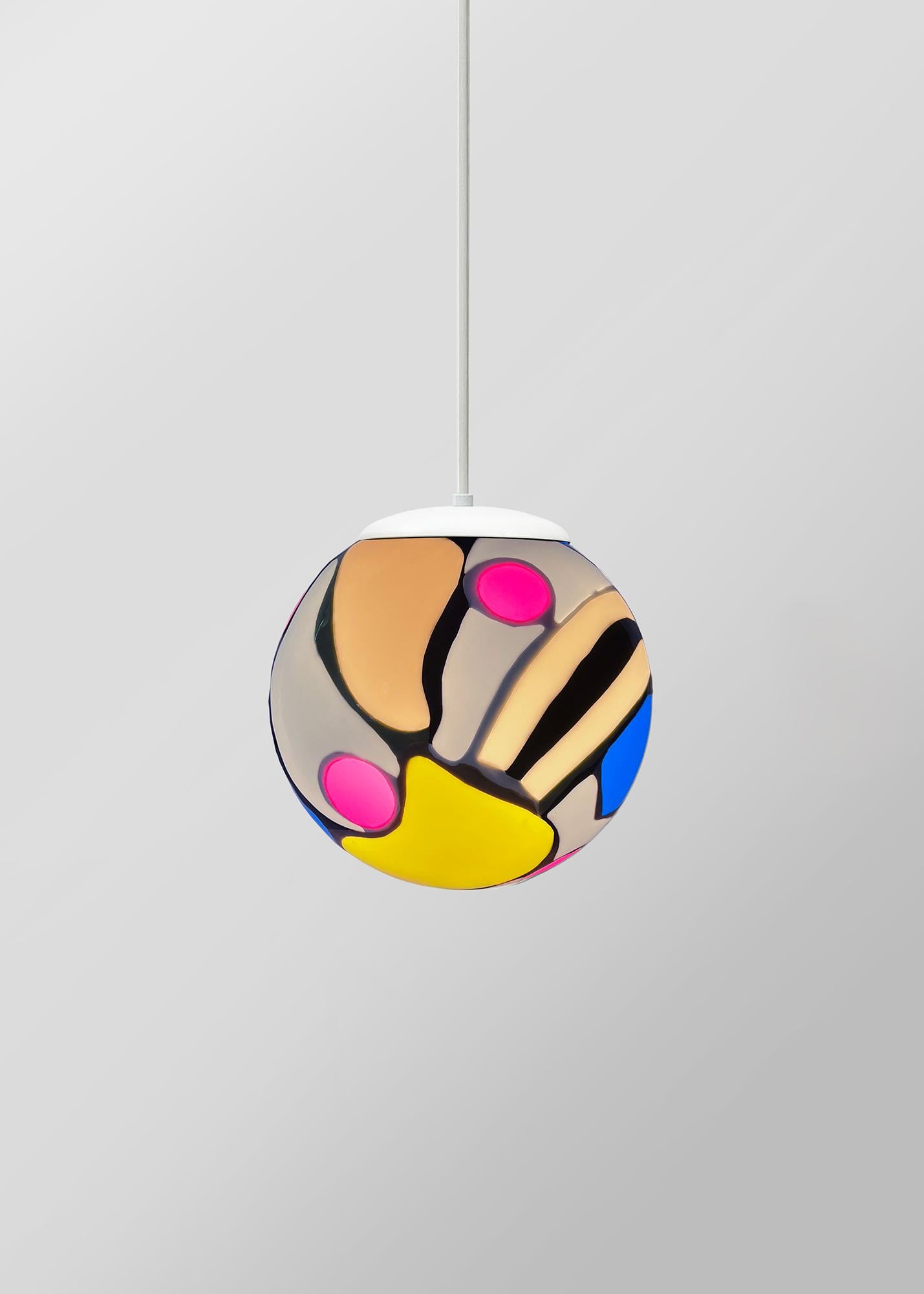 Lampada a sospensione Contemporary Colorful Quark Meta di Elyse Graham in vendita 2