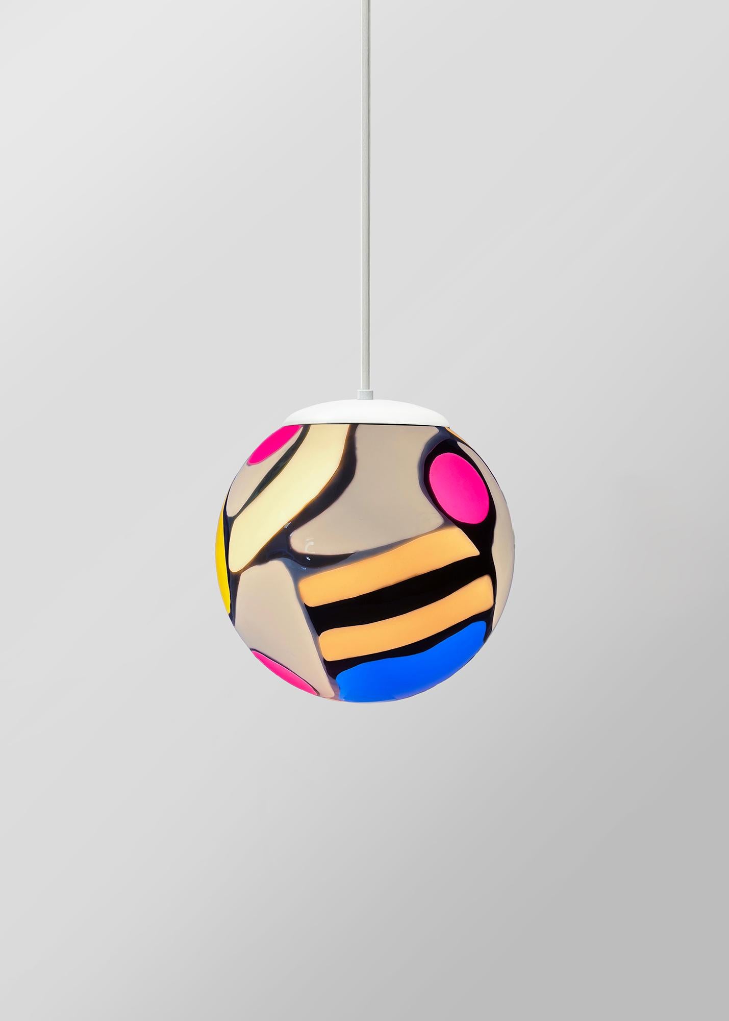 Lampada a sospensione Contemporary Colorful Quark Meta di Elyse Graham In condizioni Nuovo in vendita a Springfield, OR