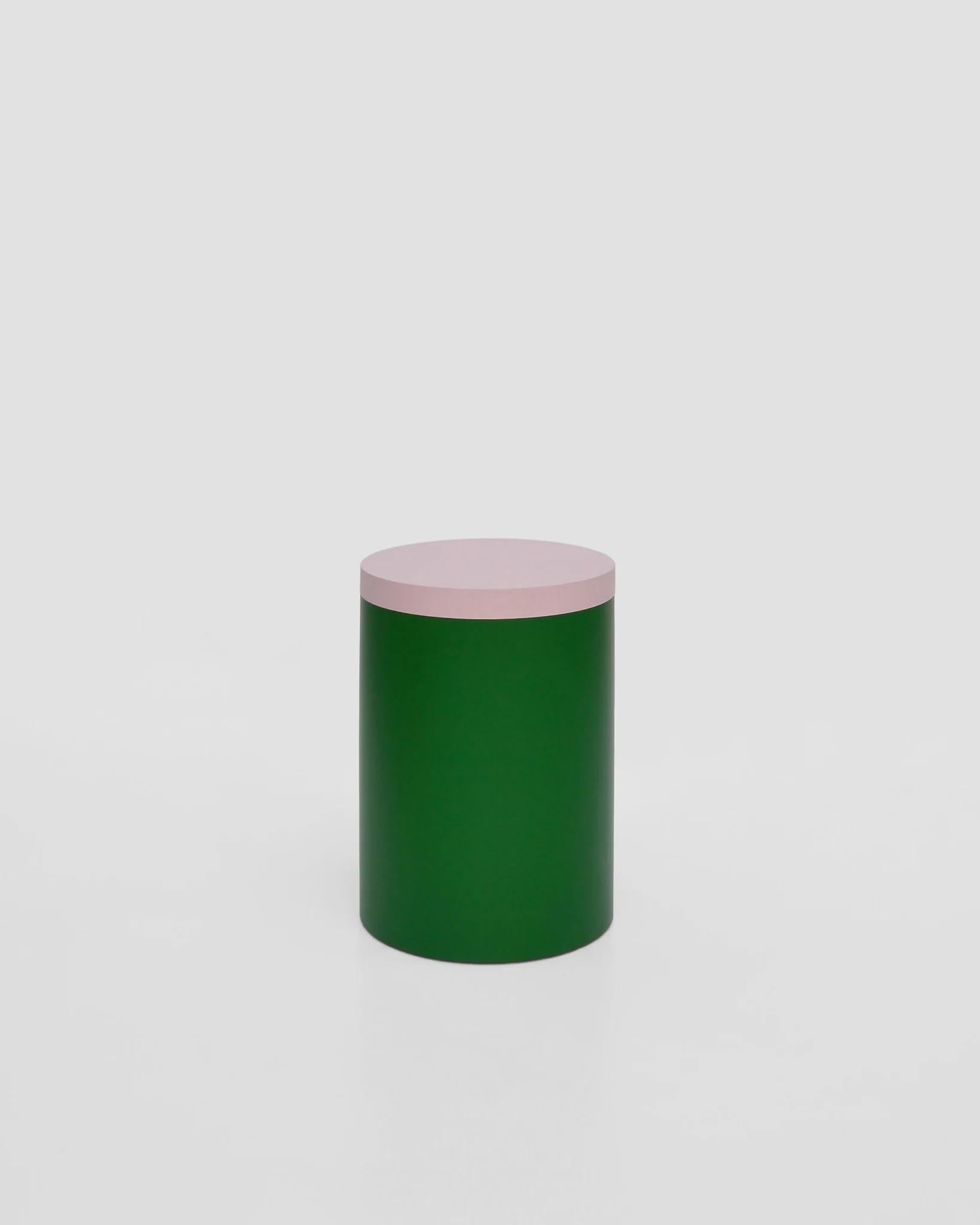 Modern Contemporary Coloured Form Stool 01 in Lacquered Wood For Sale