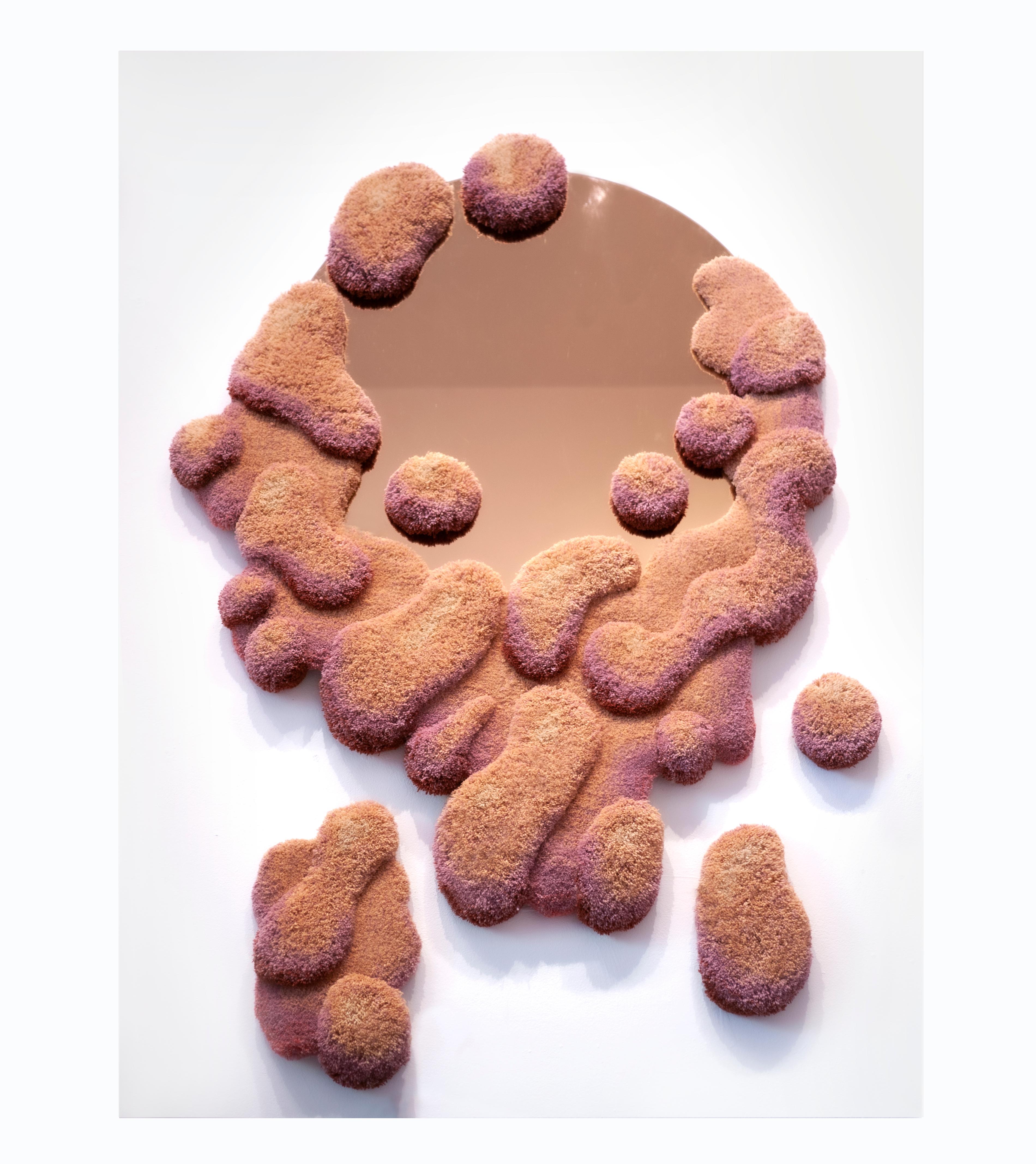 Pure morning Portal is a doorway to a world without worries. Bathing in gold pink light. A state of calm and joy. Always showing your sunshine self. A better world that was always here, that walked beside you. As real as this one, always within