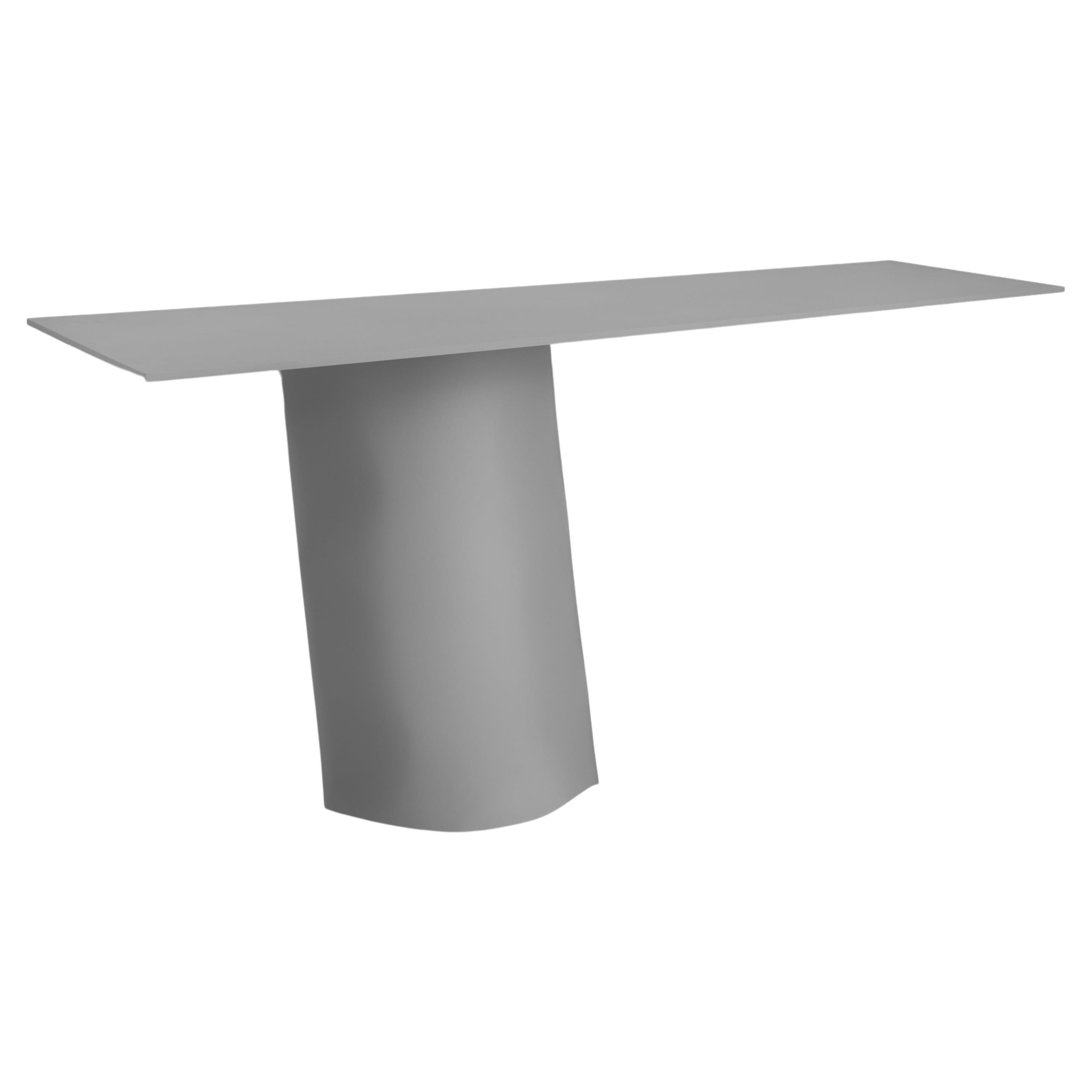 Contemporary Console 'Parova Mono' by Zieta, Carbon Steel