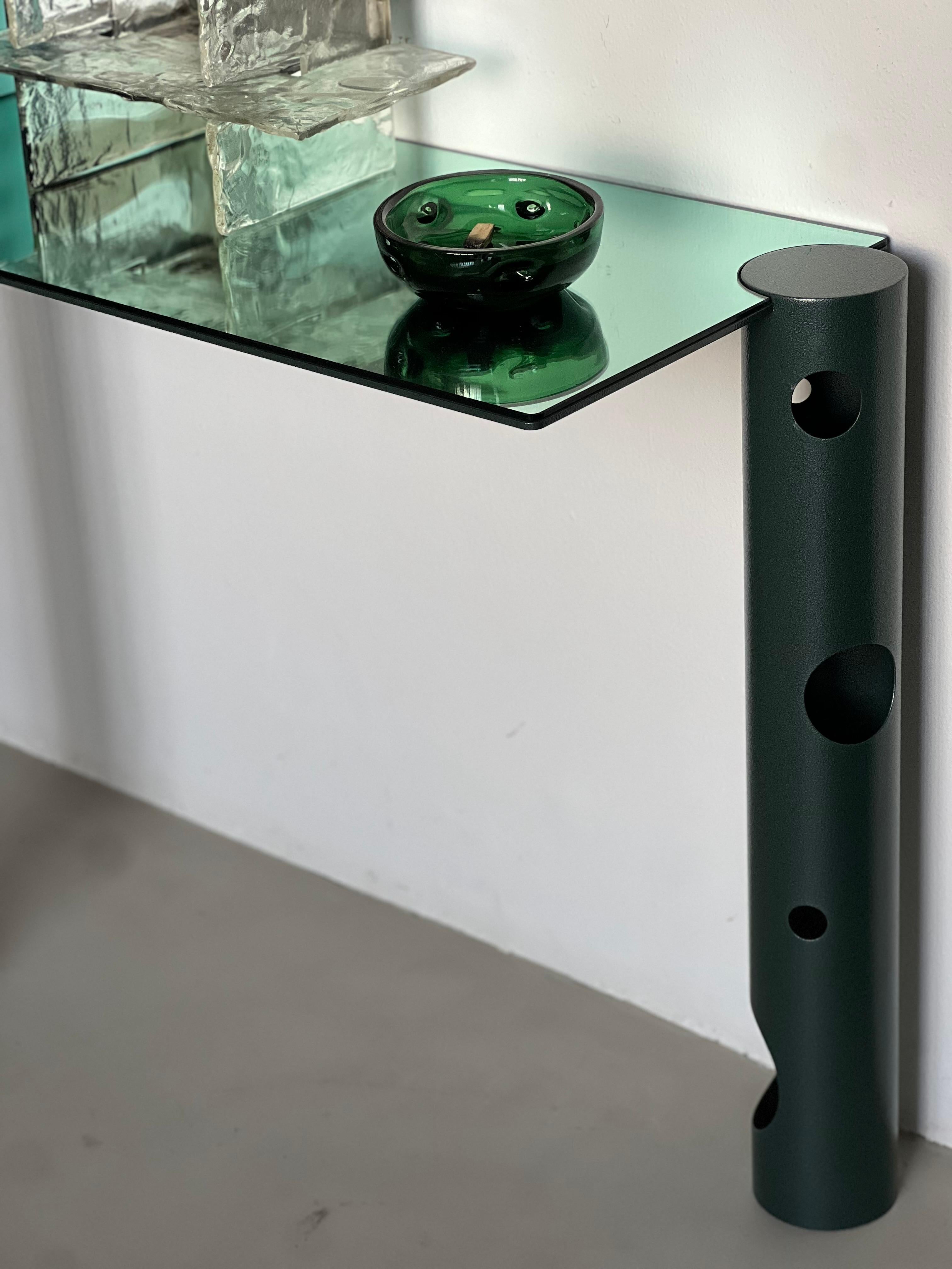 Credenza contemporanea Greene & Greene & Greene & Specchio di Spinzi, Industrial Chic in vendita 12