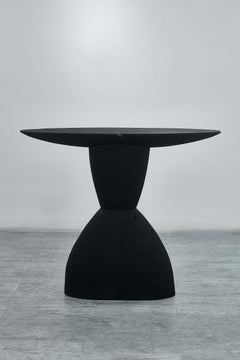 Contemporary Console 'Tota' in Burnt Wood by Carmworks, Customizable
