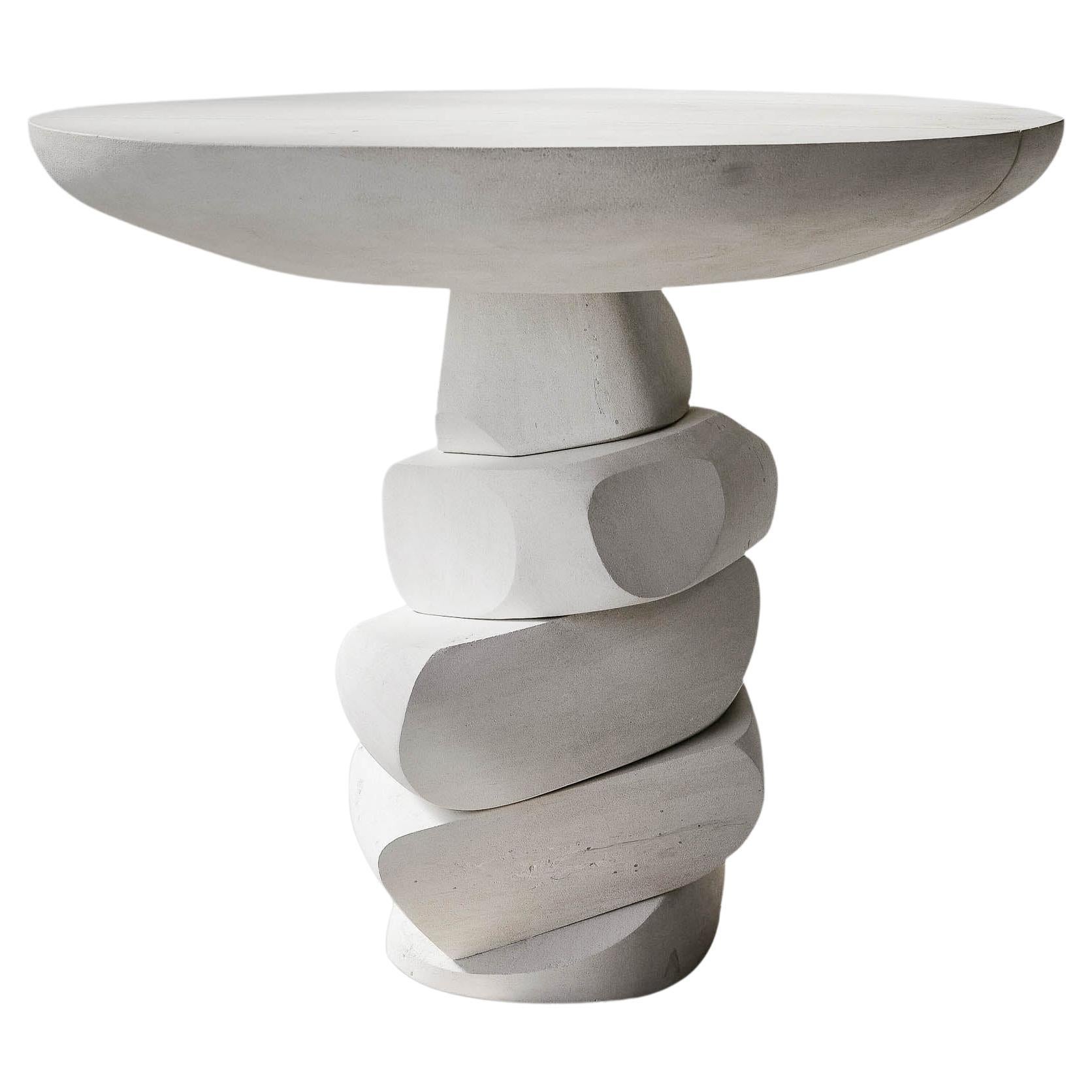 Contemporary Console 'Unamed' by DenHolm, Limestone