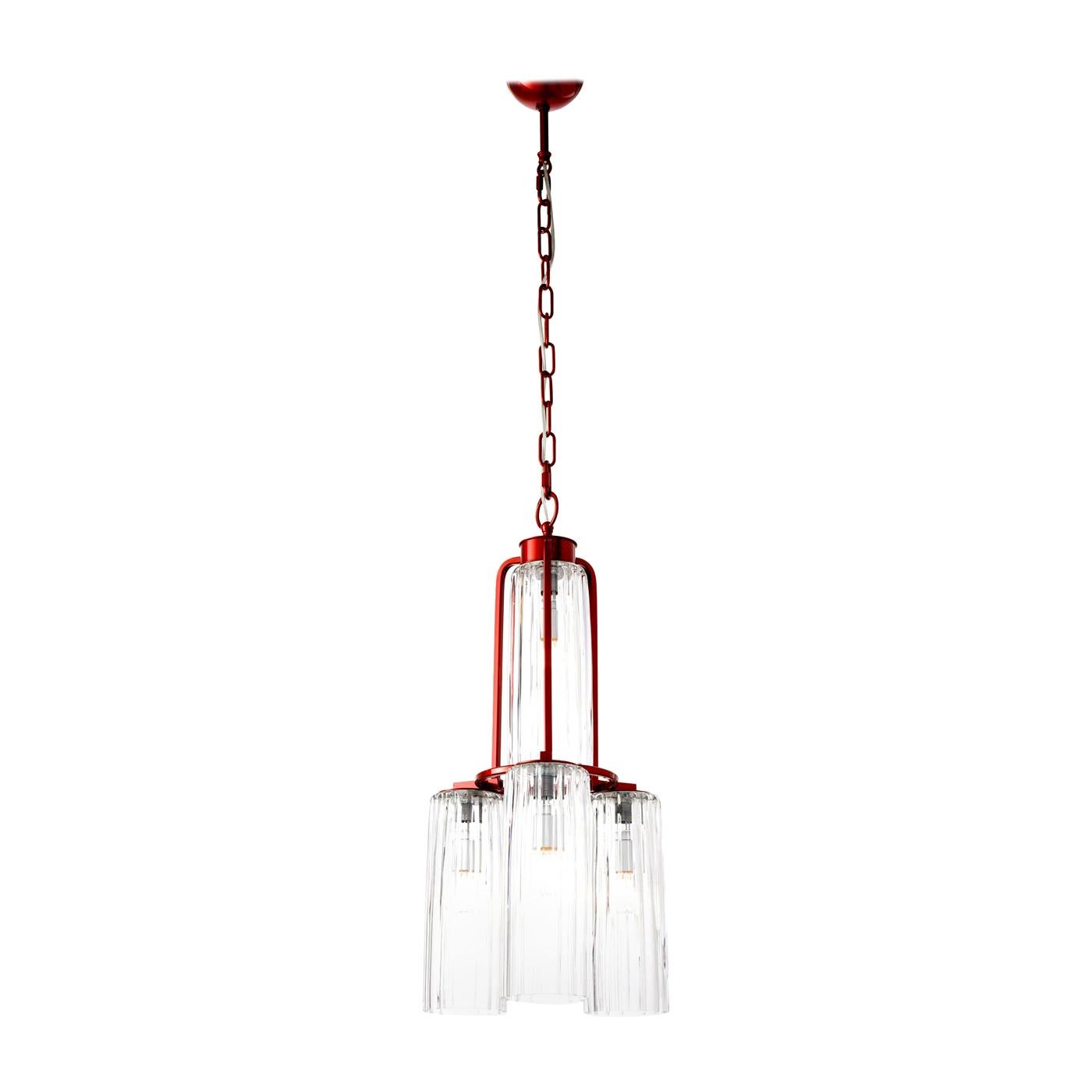 Contemporary Copper Pendant Lamp For Sale