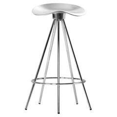 Contemporary Counter Stool 'Jamaica' by Pepe Cortés, Steel and Aluminium