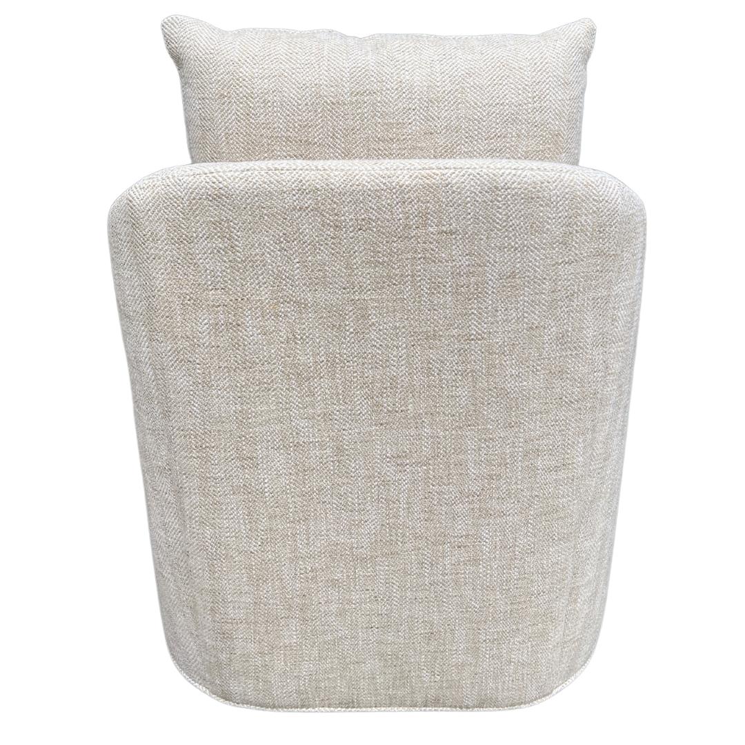 Modern Contemporary CR Laine Barrie Swivel Chair For Sale