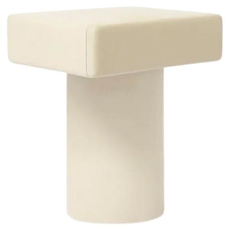 Contemporary cream wooden nightstand, Roly-Poly by Faye Toogood For Sale