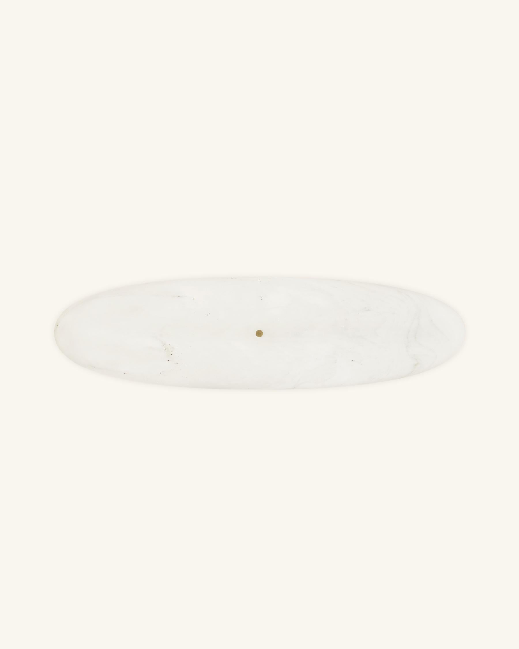 Contemporary Cremo Delicato Marble Sepia Trey by Homefolks For Sale 3
