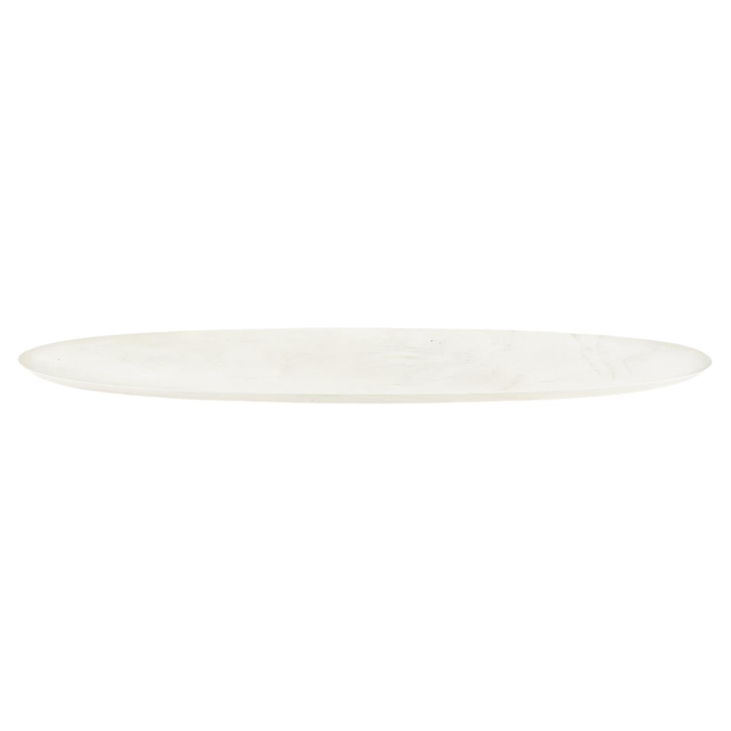 Contemporary Cremo Delicato Marble Sepia Trey by Homefolks For Sale