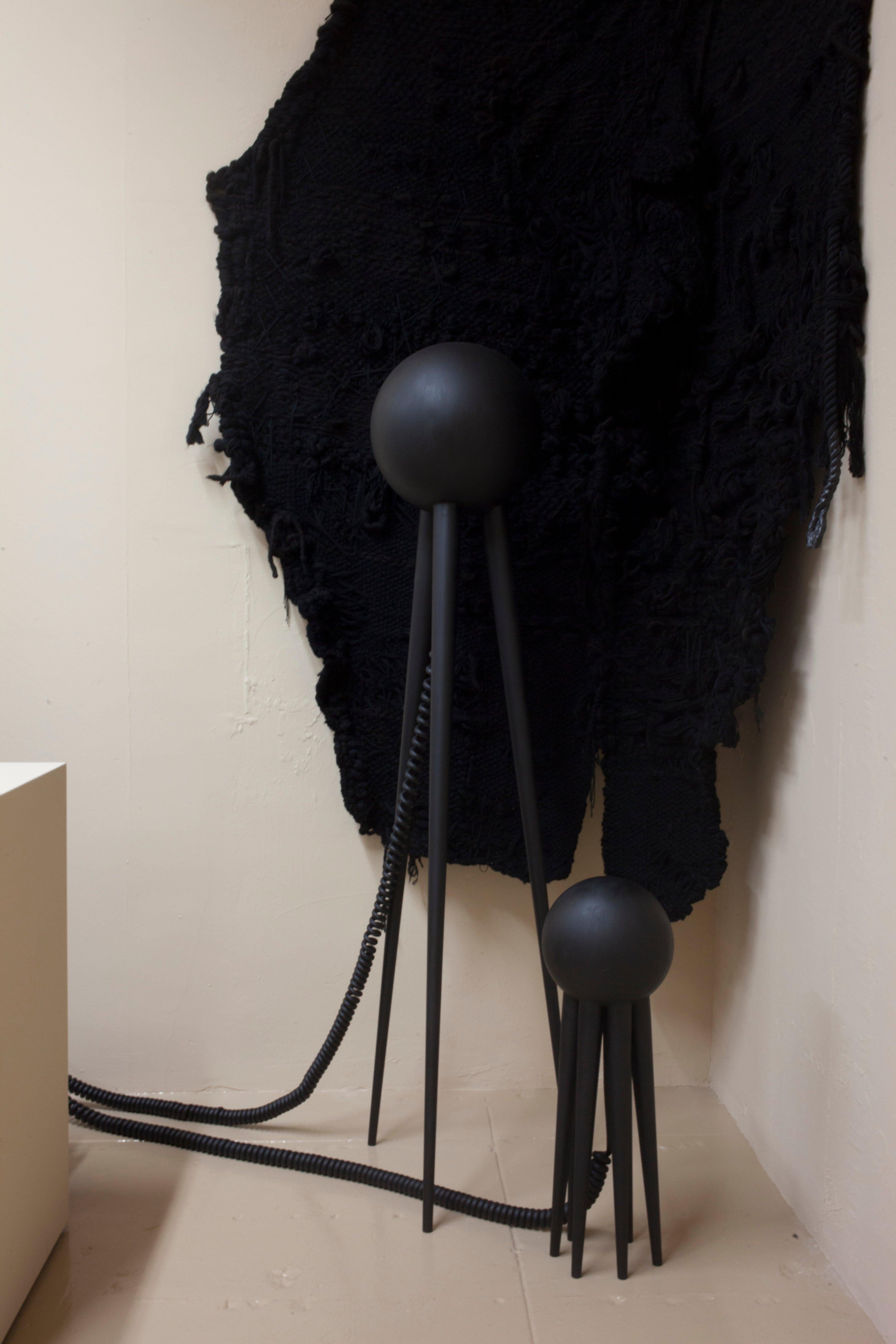 Crepuscule Lamp by Material Lust, 2015 (Geschwärzt) im Angebot