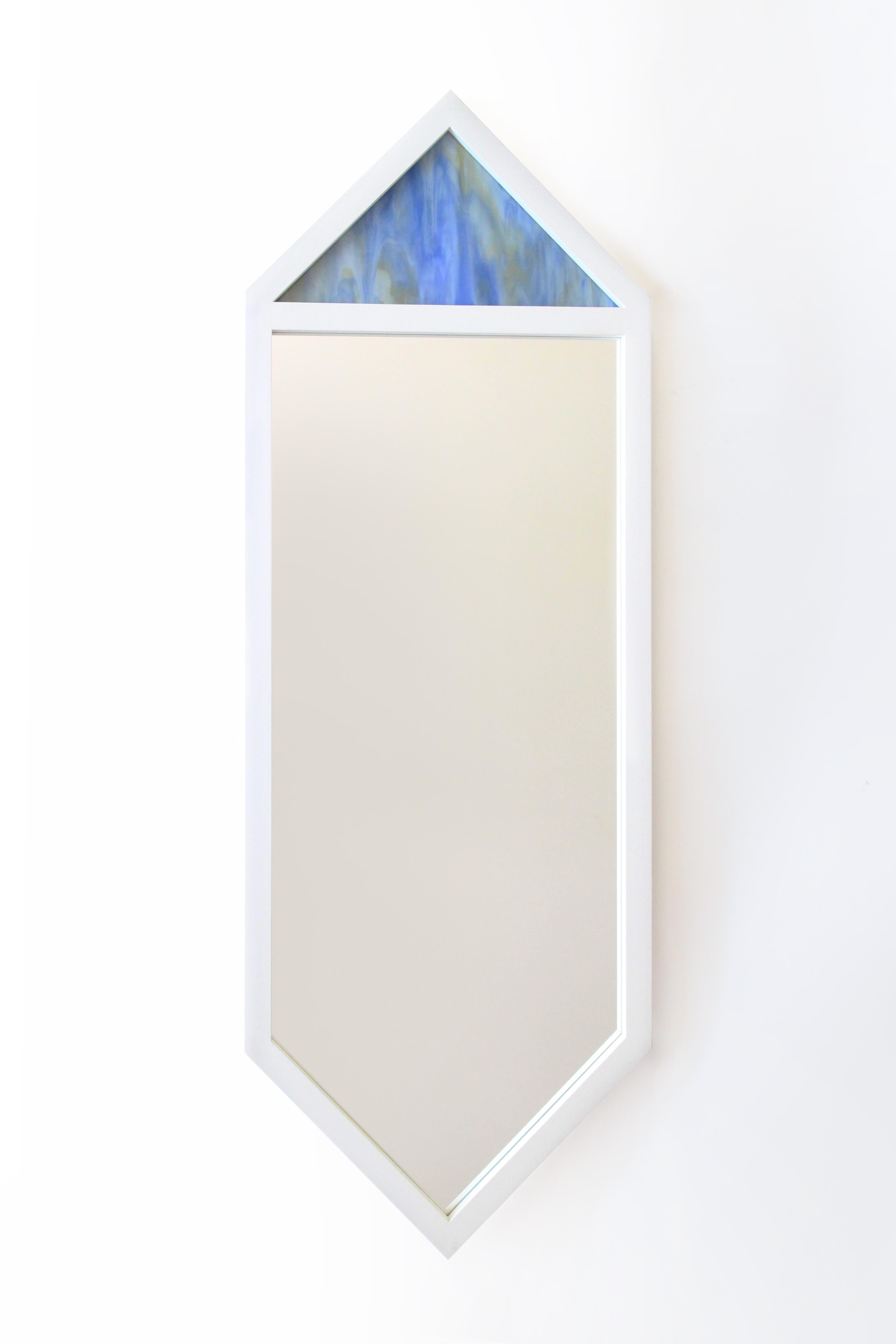 Zeitgenössischer „Crystal Blue Mirror“ von Alex Drew & No One, 2016 (amerikanisch) im Angebot