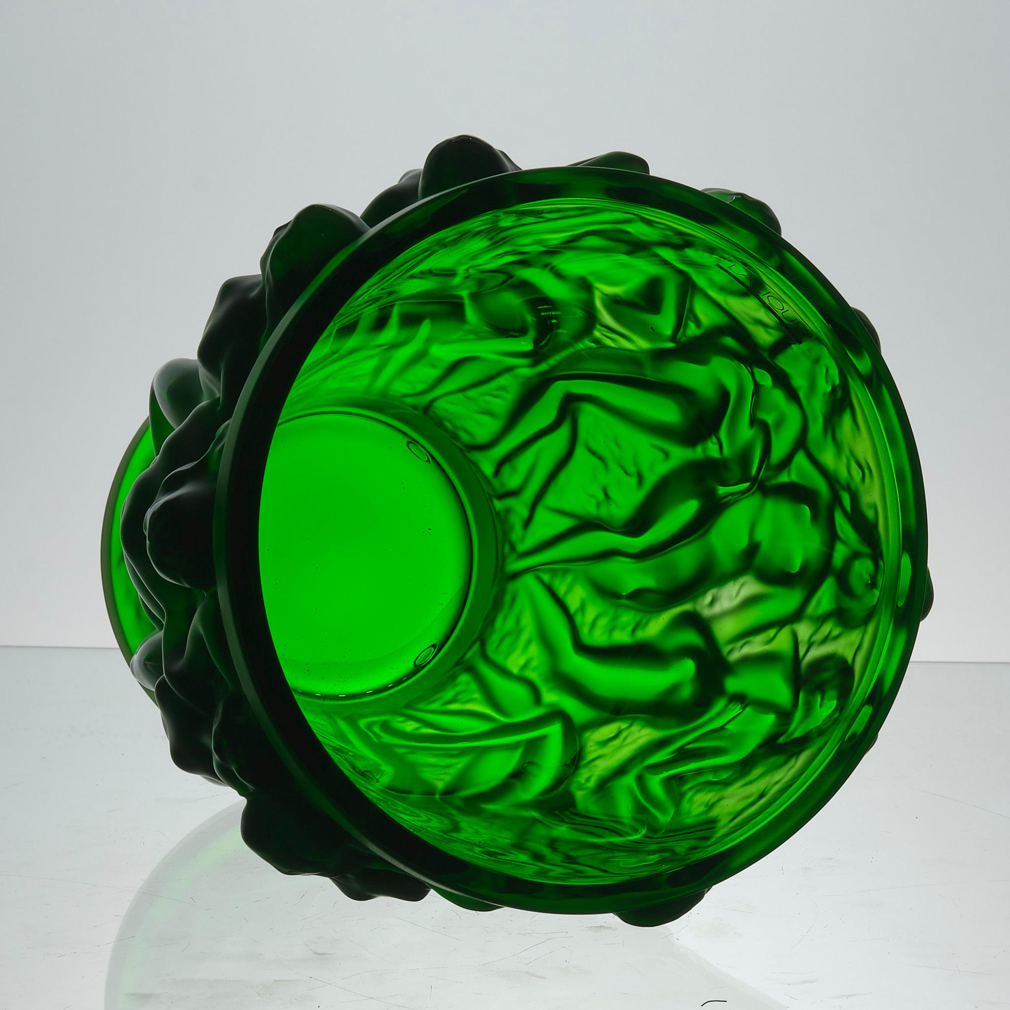 Vase contemporain en cristal 