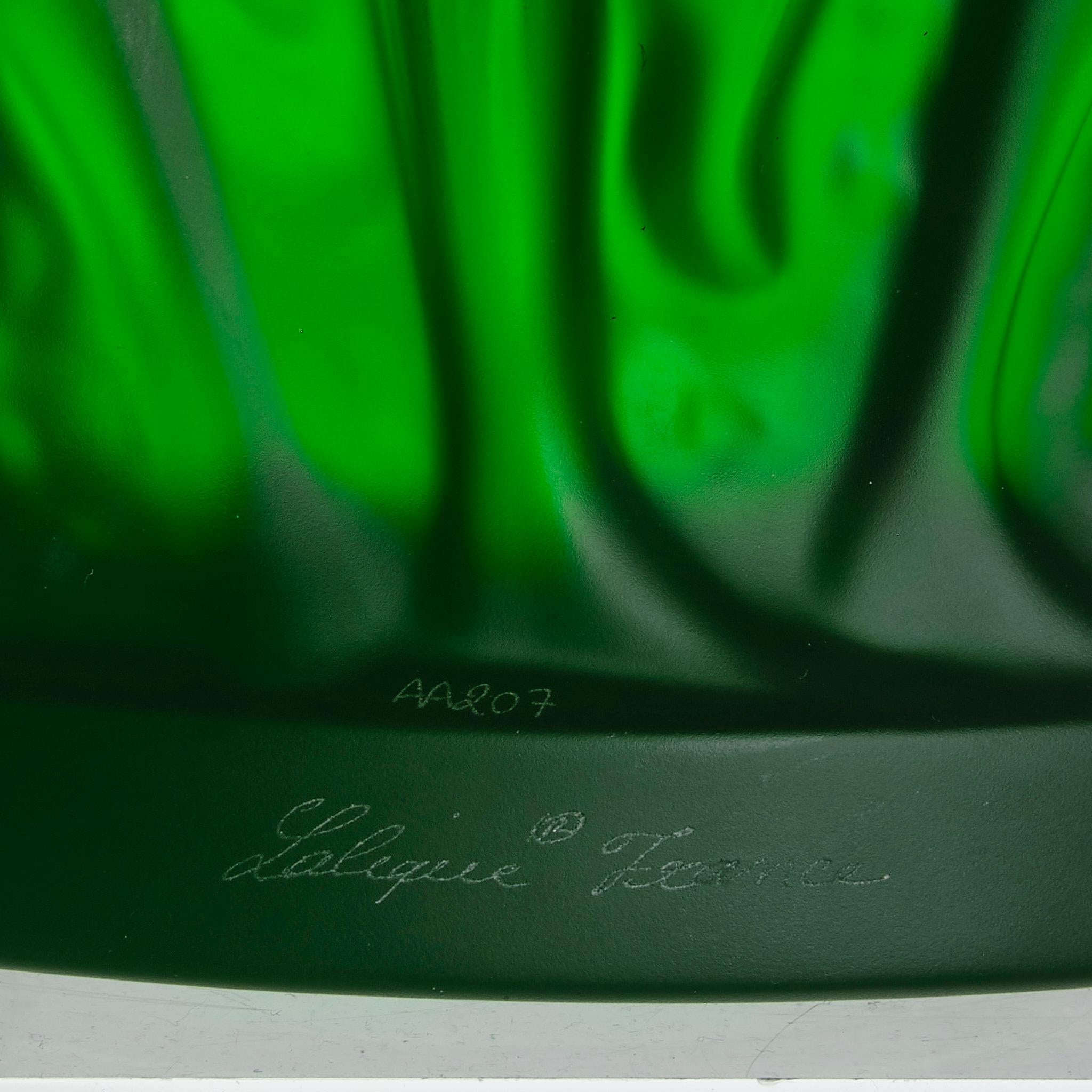 Vase contemporain en cristal 