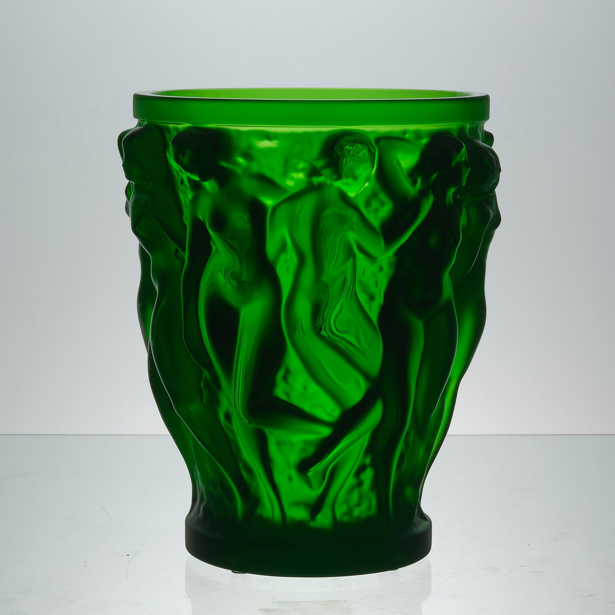 Moulé Vase contemporain en cristal 