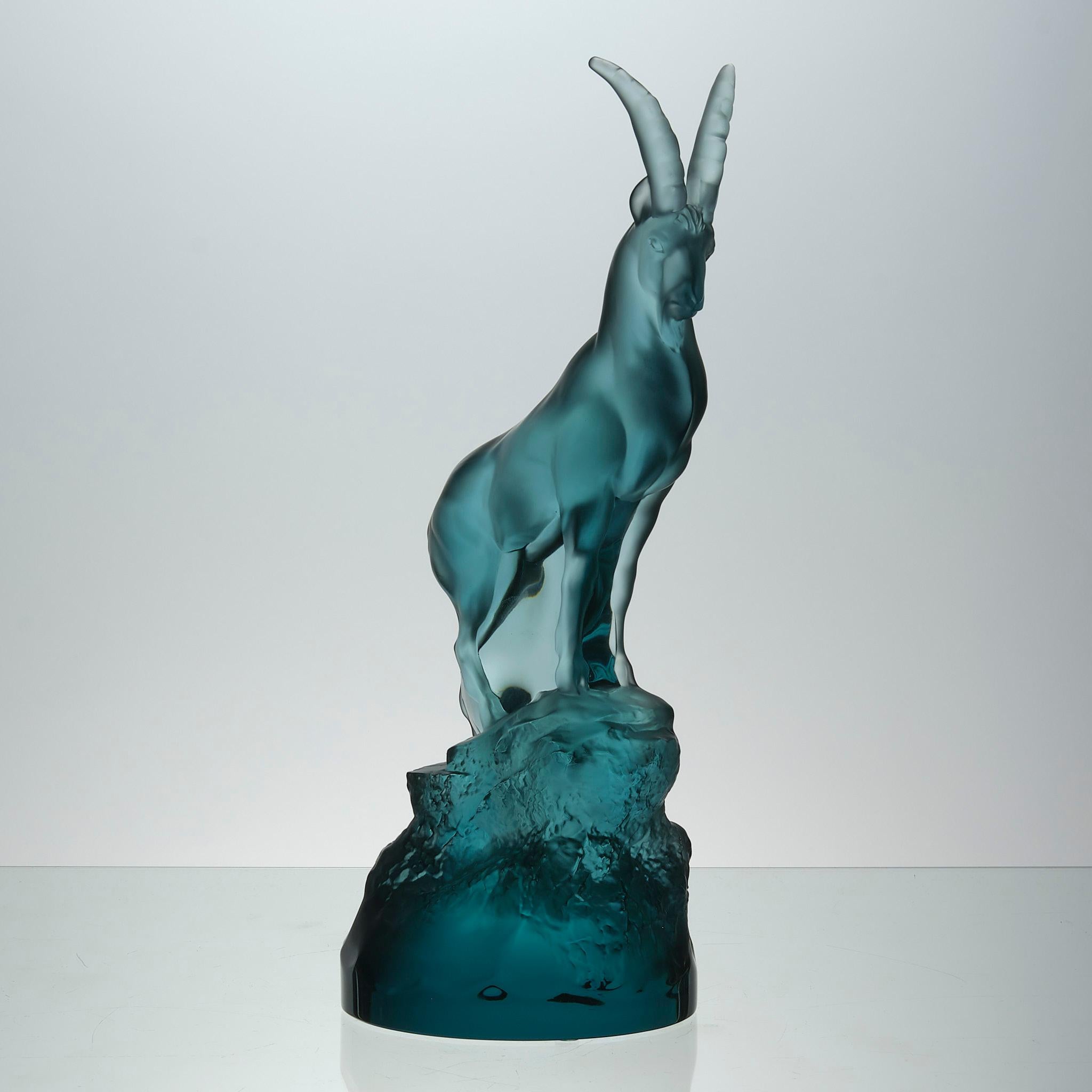 Francese Scultura contemporanea in vetro cristallo intitolata 