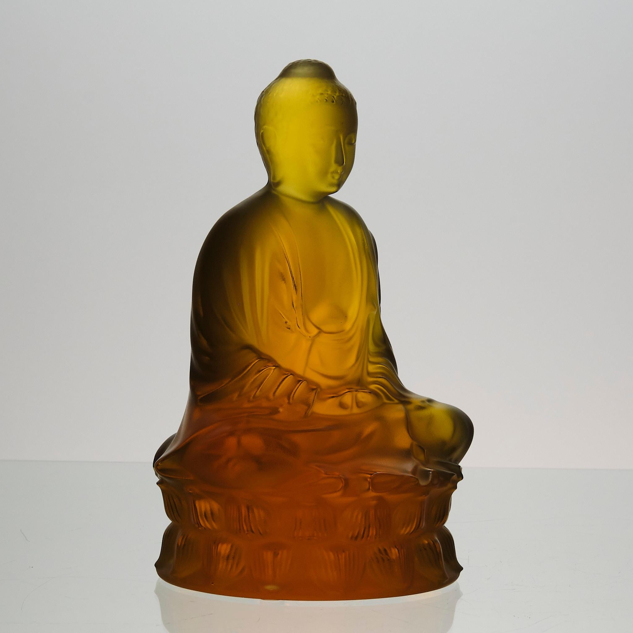 Francese Scultura contemporanea in vetro cristallo intitolata 