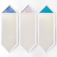 Contemporary "Crystal Pink Mirror" by Alex Drew & No One, 2016