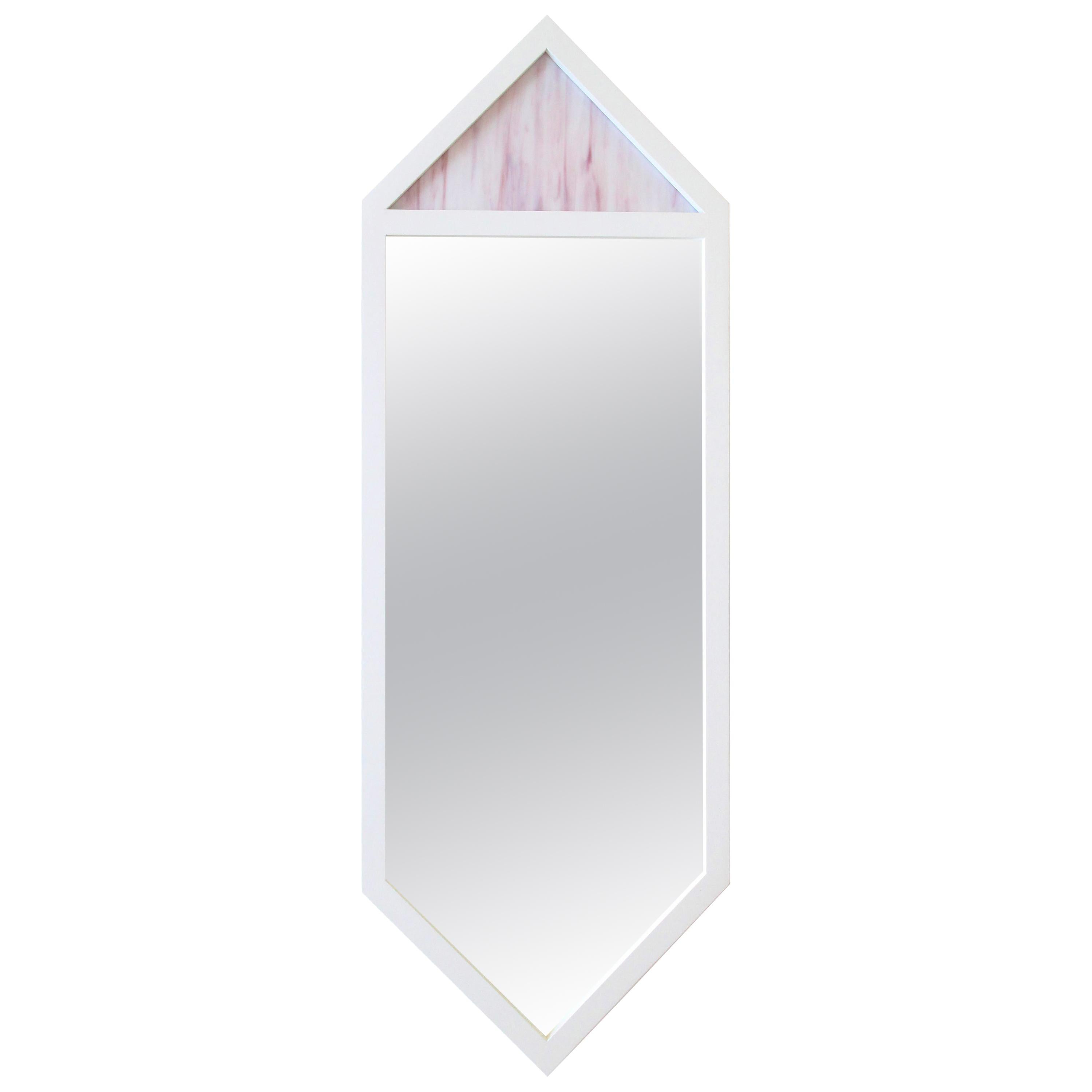 Contemporary "Crystal Pink Mirror" by Alex Drew & No One, 2016