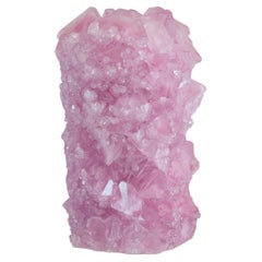 Contemporary Crystallized Vase in Pink by Isaac Monté, Netherlands