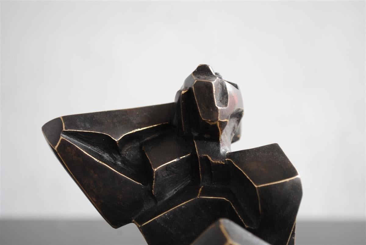 Français Body cubiste contemporain en bronze de Perrine Le Bars en vente